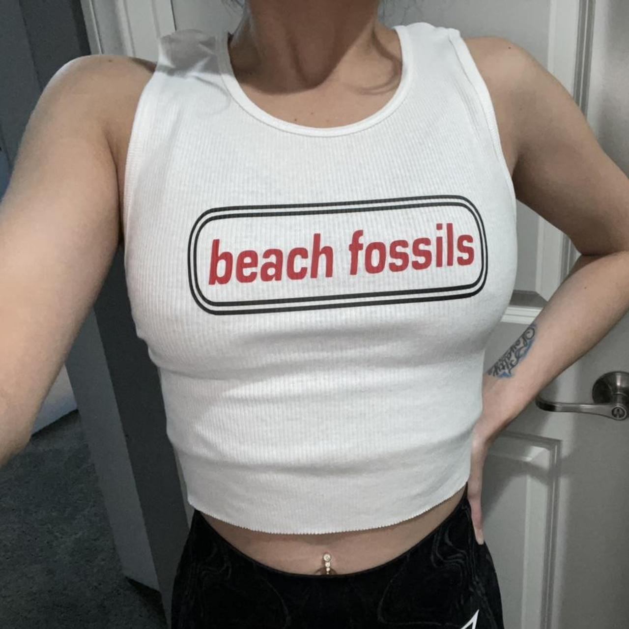 Beach Fossils Band Unisex Cropped Tank Grrrlworld