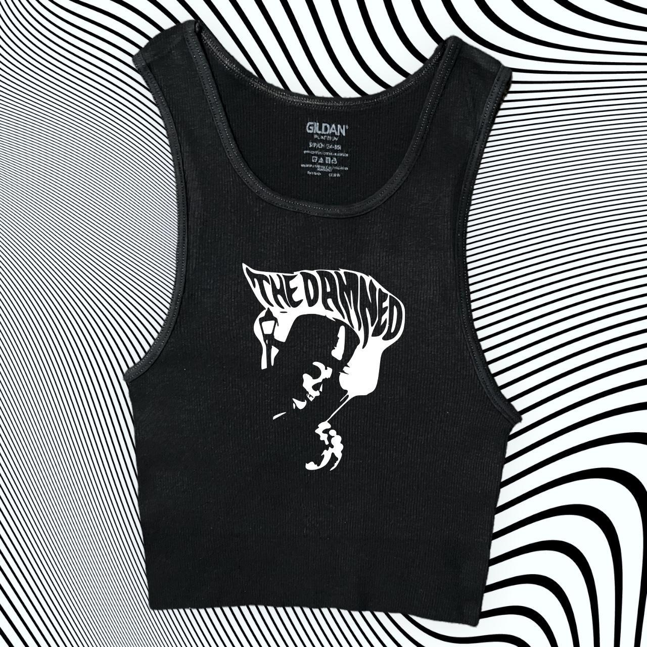 The Damned Unisex Cropped Tank
