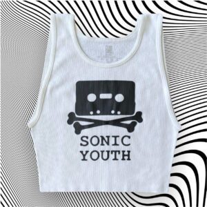 Sonic Youth Band Unisex Cropped Tank