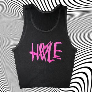 Hole X Band Unisex Cropped Tank