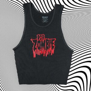 Rob Zombie Unisex Cropped Tank
