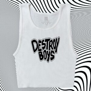 Destroy Boys Unisex Cropped Tank