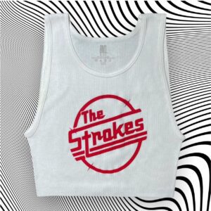The Strokes Unisex Cropped Tank