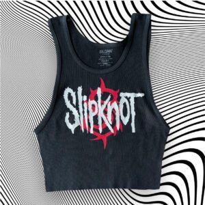 Slipknot Band Unisex Cropped Tank