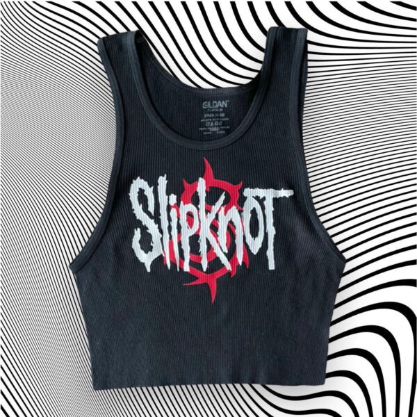 Slipknot バンT タンクトップ Slipknot Band Unisex Cropped Tank – Grrrlworld