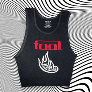 Tool Band Unisex Cropped Tank