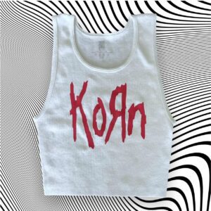 Korn Band Unisex Cropped Tank