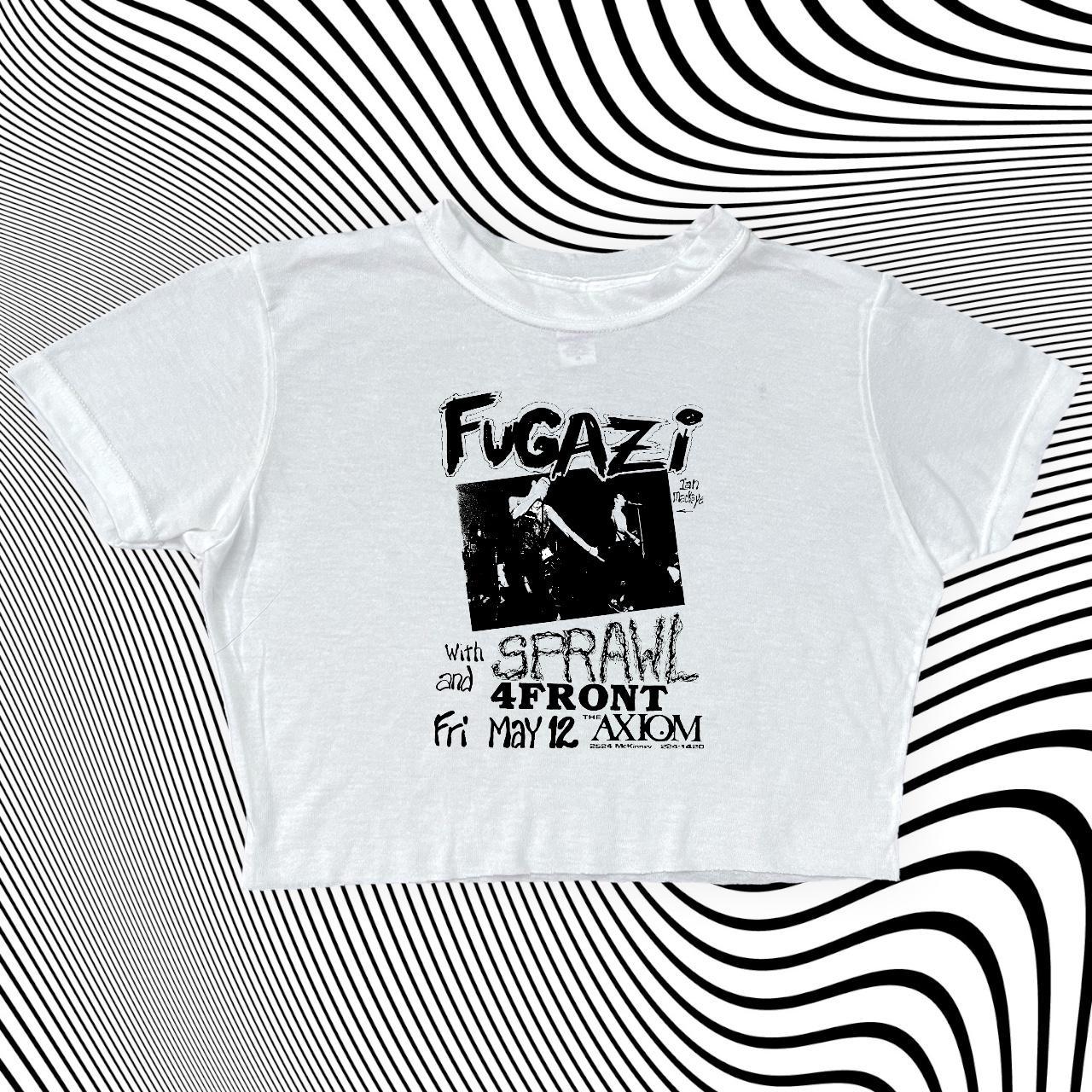 Fugazi Cropped Tshirt