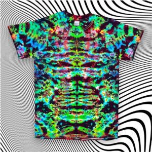 Kaleidoscope Psychedelic Tie Dye Shirt