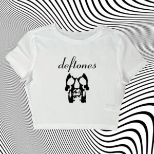 Deftones Crew Crop Top
