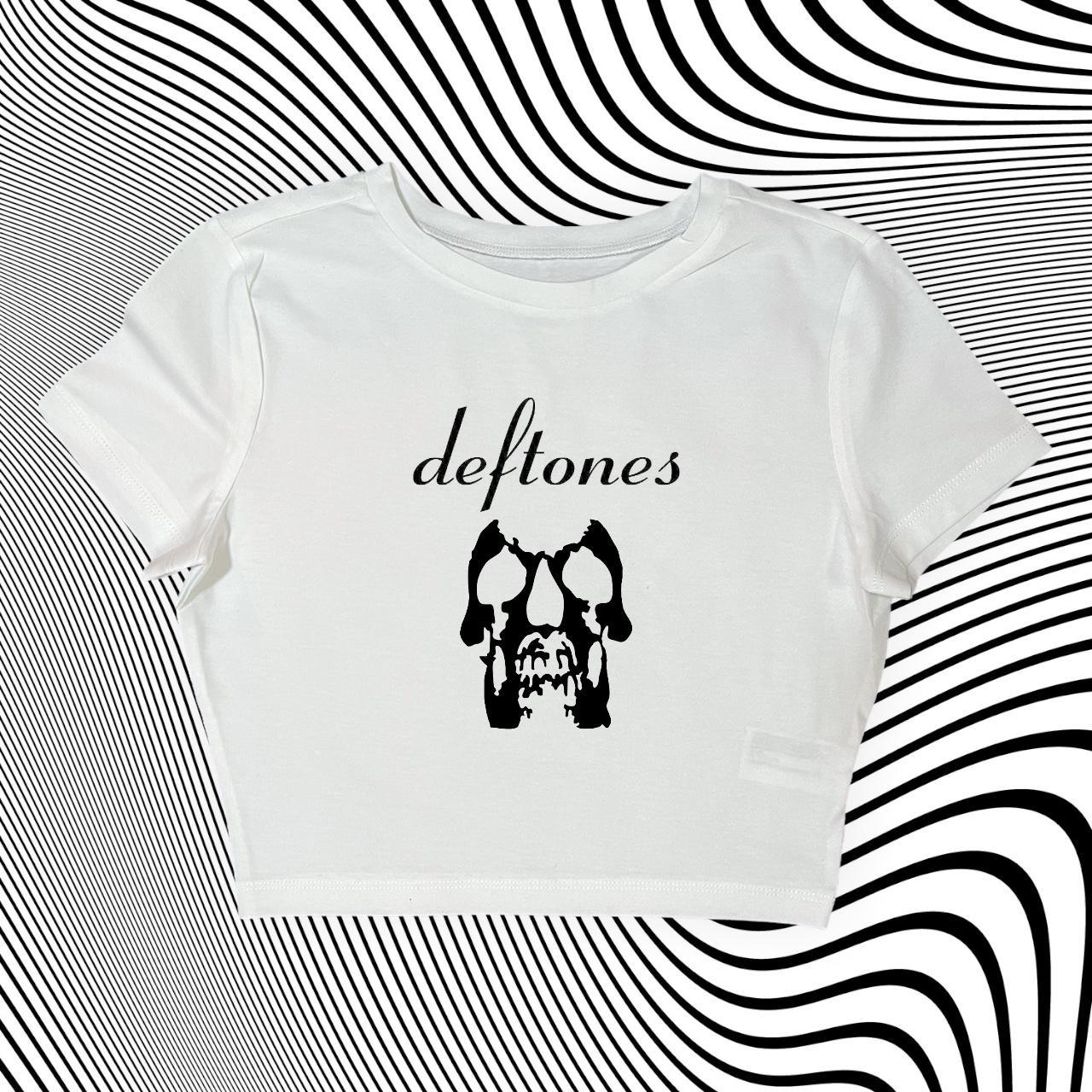 Deftones Crew Crop Top