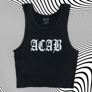 ACAB Unisex Cropped Tank