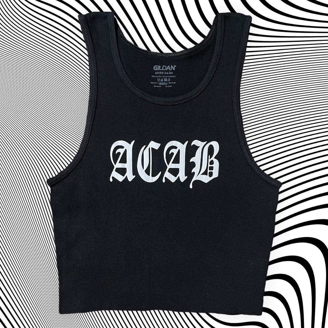 ACAB Unisex Cropped Tank
