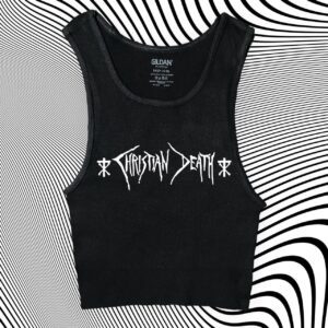 Christian Death Unisex Cropped Tank