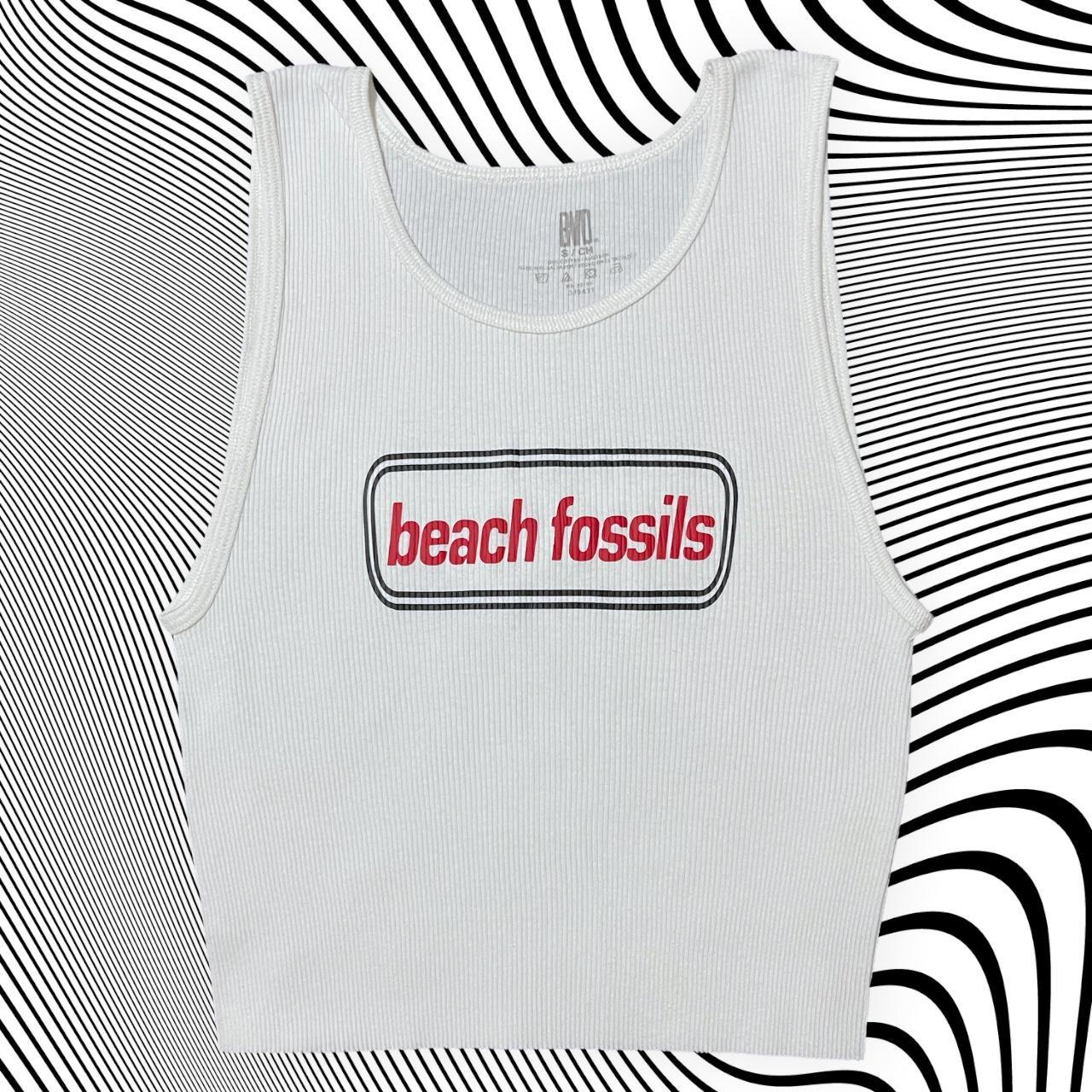 Beach Fossils Band Unisex Cropped Tank