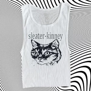 Sleater Kinney Unisex Cropped Tank