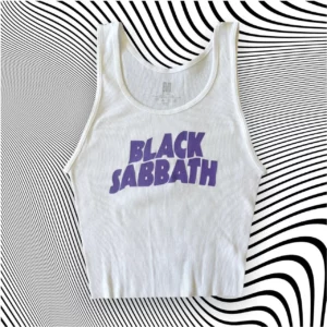 Black Sabbath Band Unisex Cropped Tank
