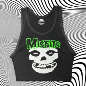 Misfits Band Unisex Cropped Tank