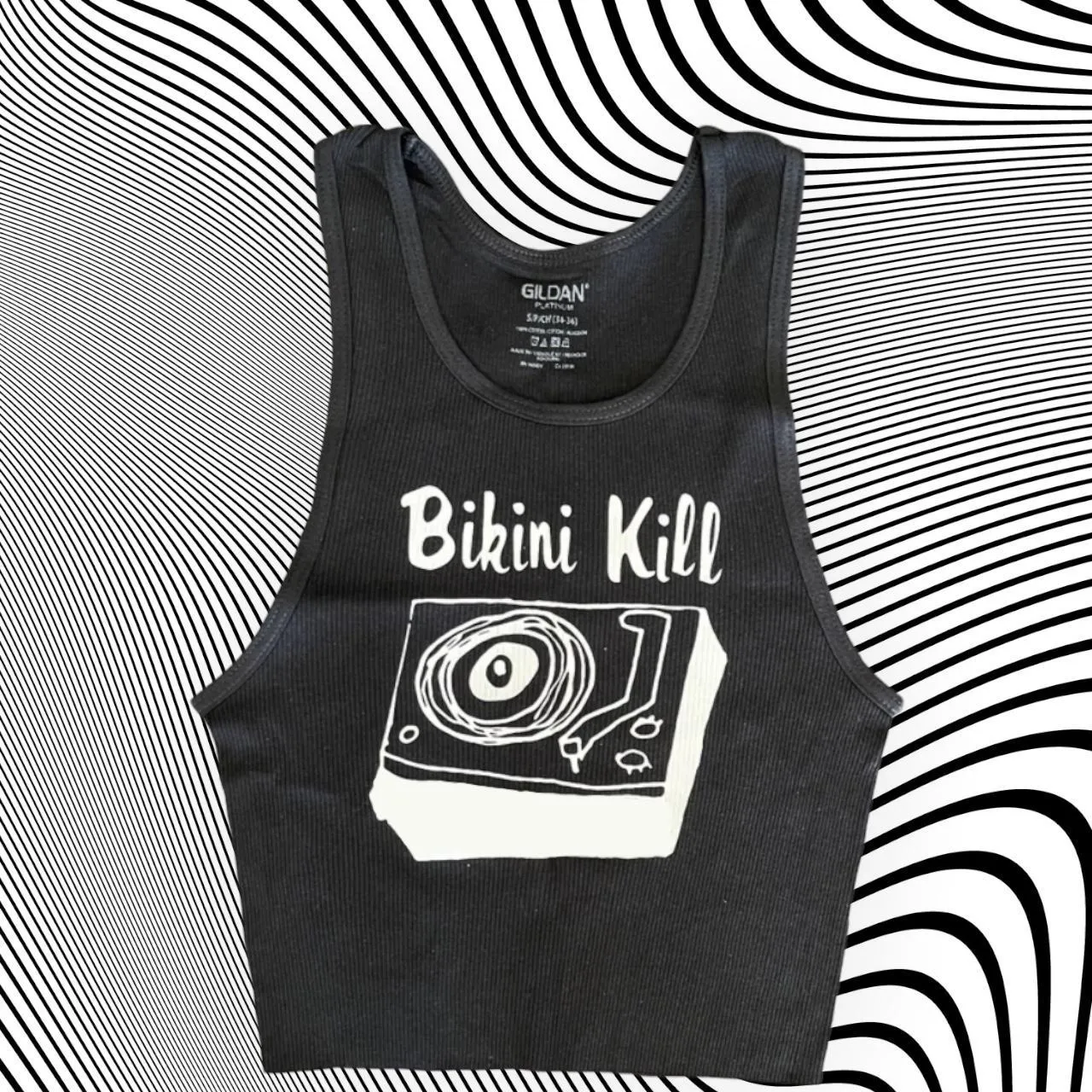 Bikini Kill Band Unisex Cropped Tank
