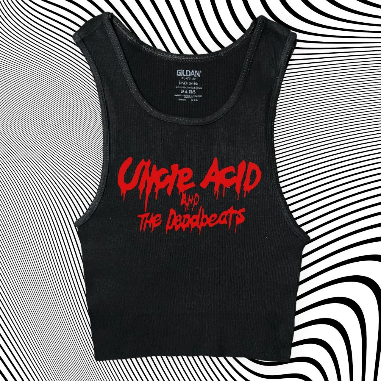 Uncle Acid Unisex Cropped Tank