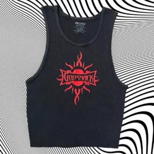 God Smack Unisex Cropped Tank