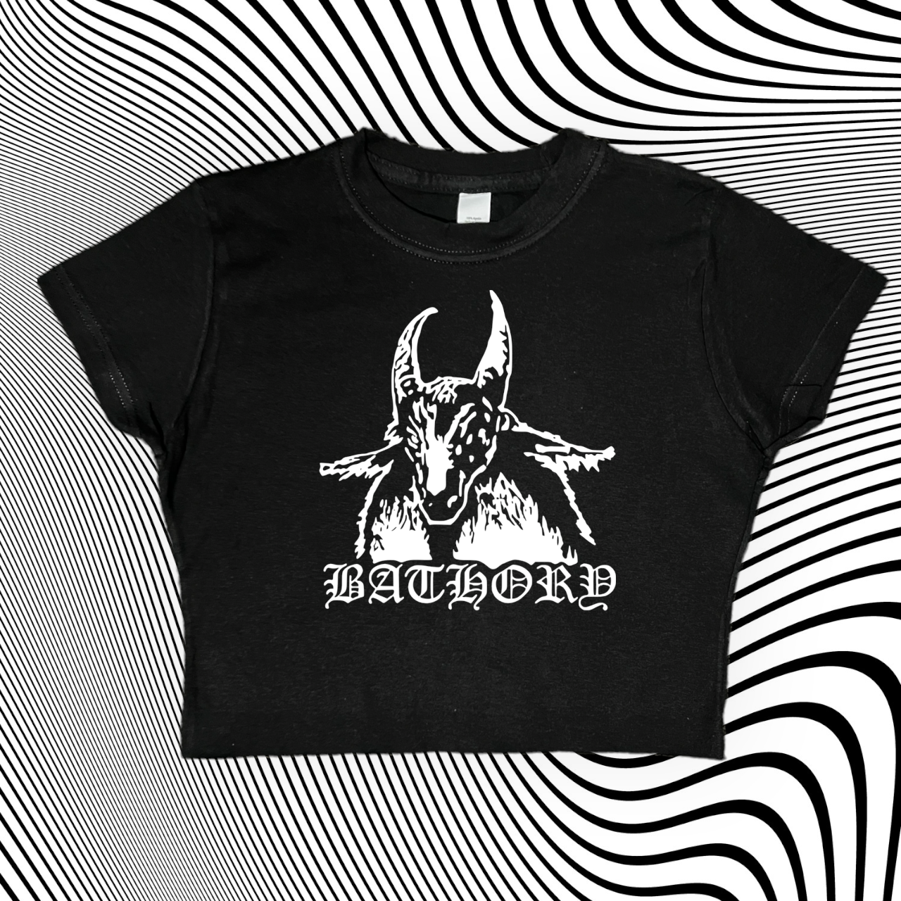 Bathory Cropped Tshirt