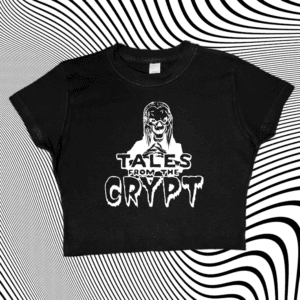 Tales from the Crypt Cropped Tshirt
