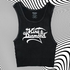 King Diamond Unisex Cropped Tank