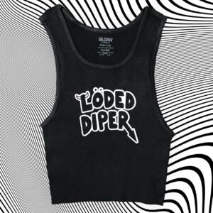 Loded Diped Unisex Cropped Tank