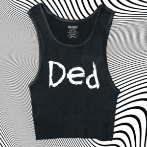 Ded Band Unisex Cropped Tank