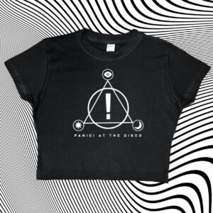 Panic at the Disco Cropped Tshirt