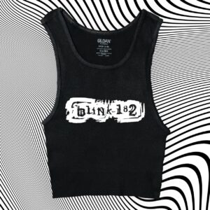Blink 182 Unisex Cropped Tank