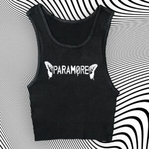 Paramore Unisex Cropped Tank