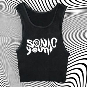 Sonic Youth Unisex Cropped Tank