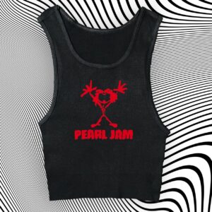 Pearl Jam Unisex Cropped Tank