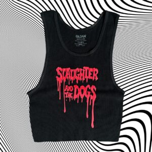 Slaughter and the Dogs Unisex Cropped Tank