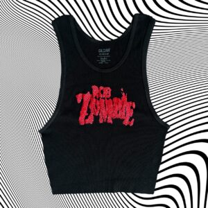Rob Zombie Unisex Cropped Tank