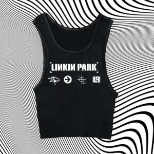 Linkin Park Unisex Cropped Tank