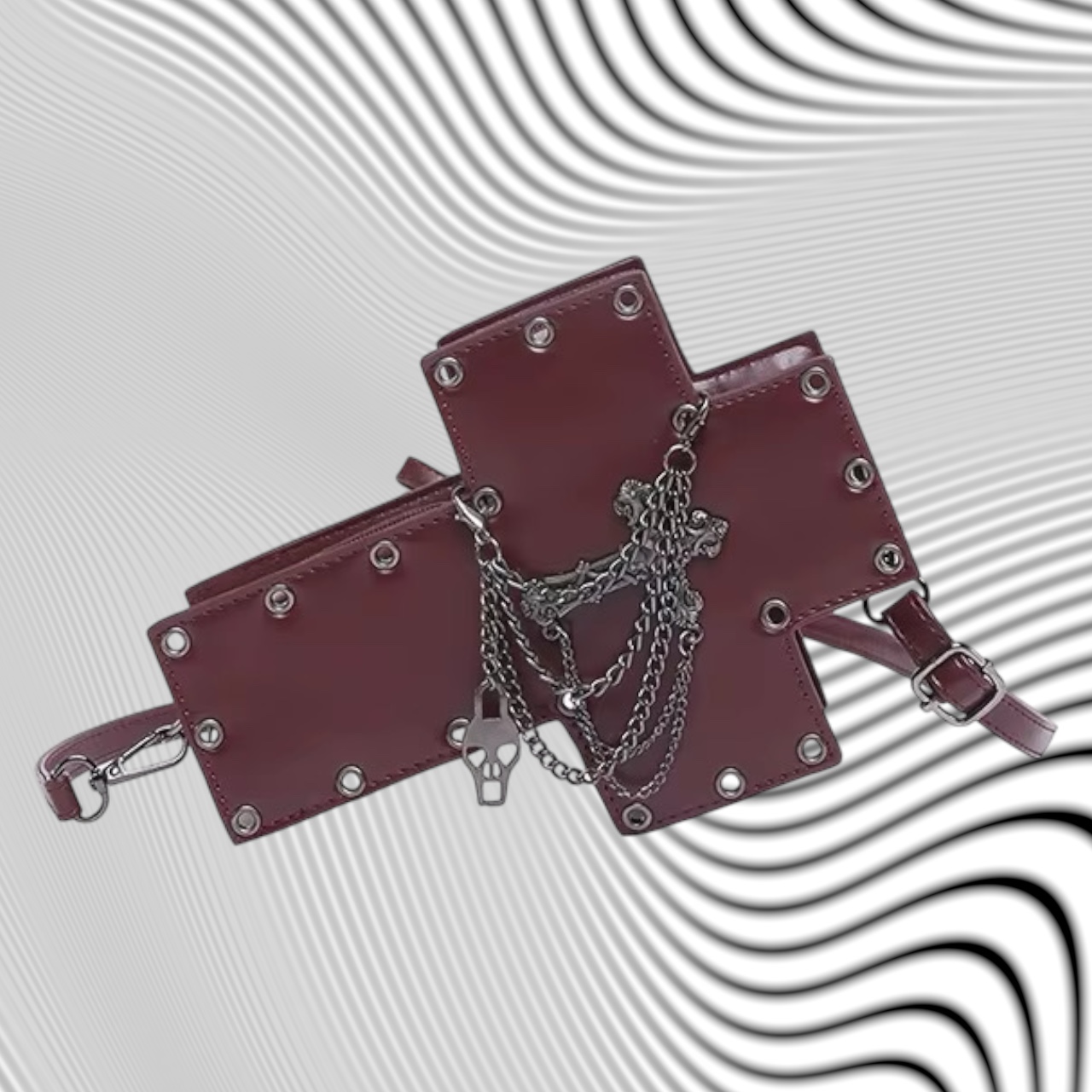 Gothic  Aesthetic Cross Purse