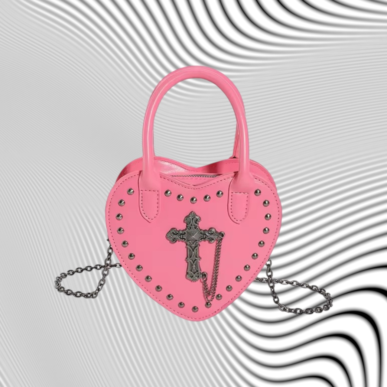 Gothic Heart Shaped Purse