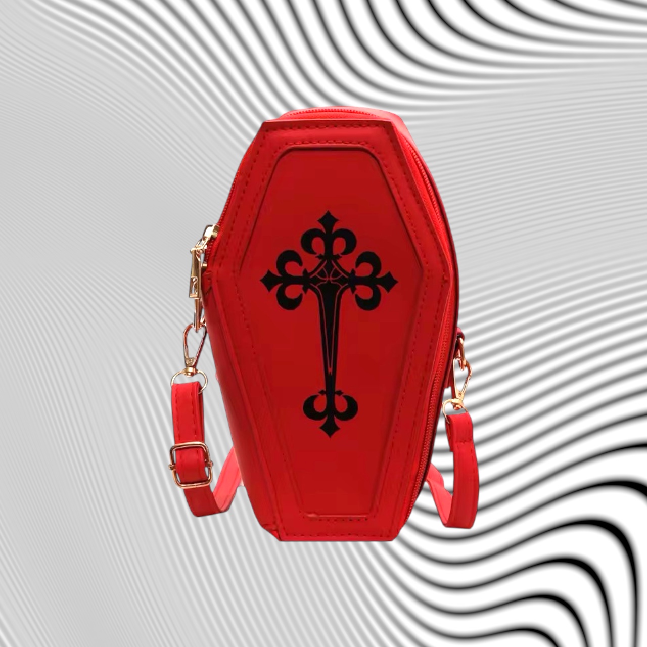 Gothic Coffin Shaped Purse